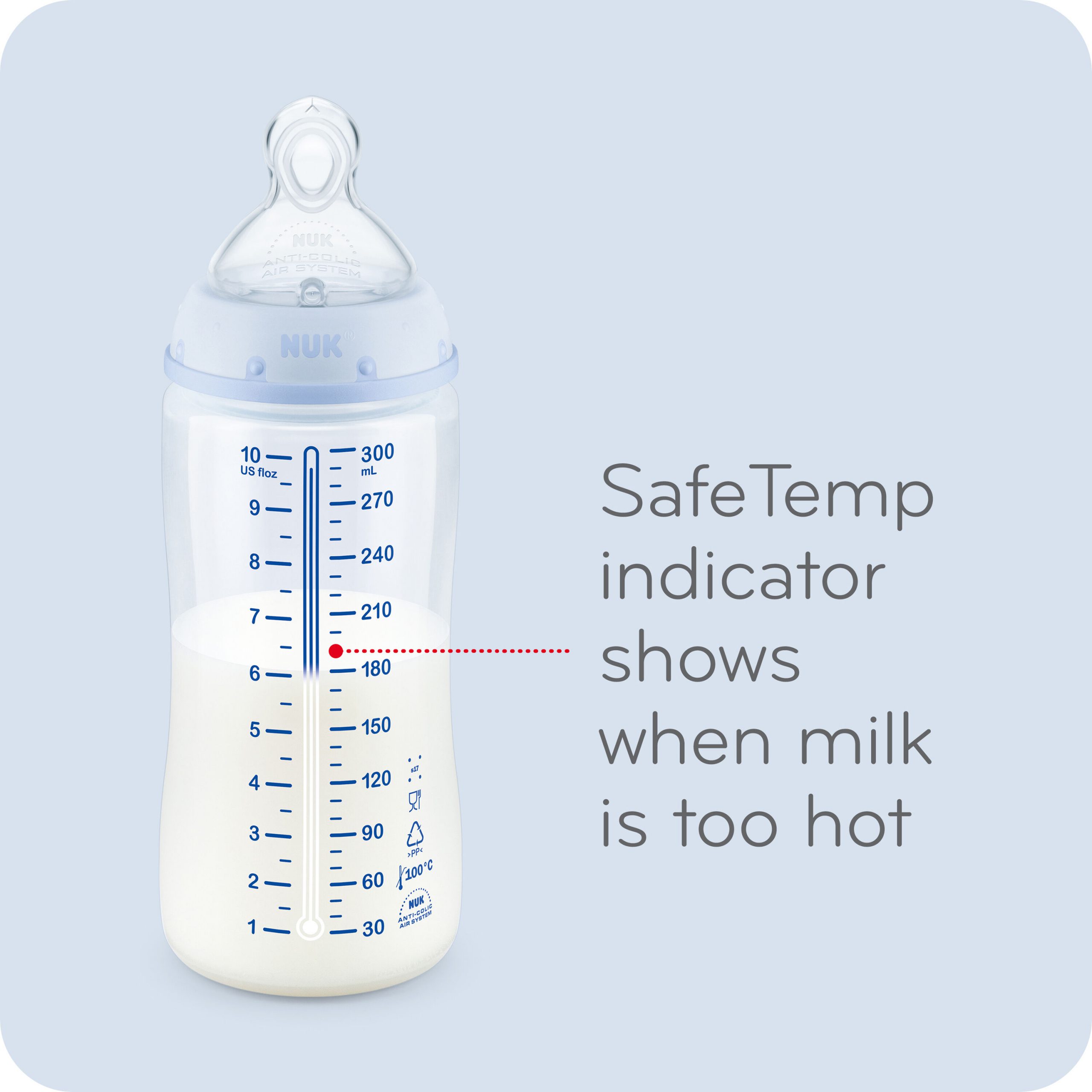 NUK® Smooth Flow™ Anti-Colic Bottle 10 oz Product Image 7 of 10