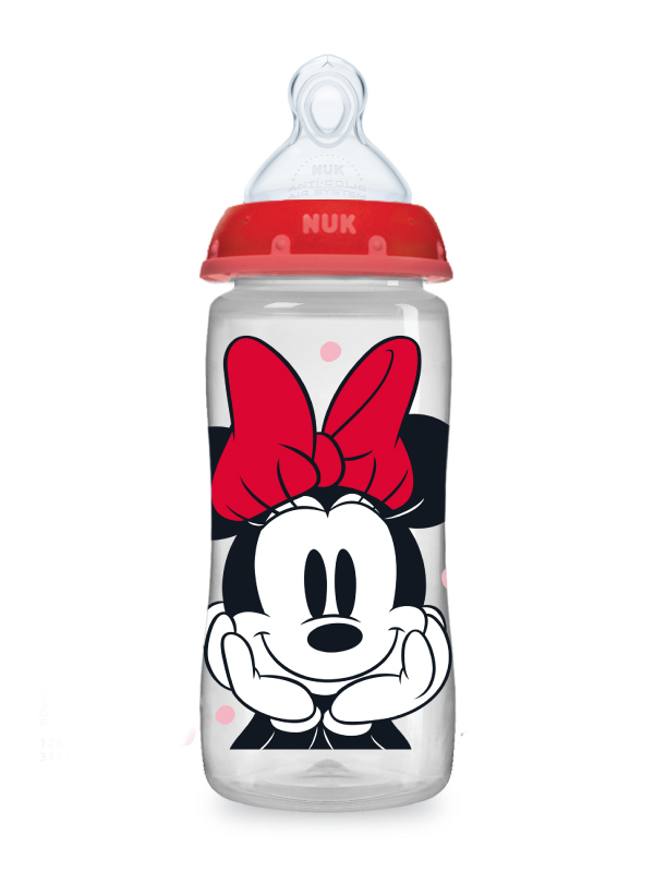 Disney® NUK® Mickey & Minnie Mouse Smooth Flow™  10oz Bottles Product Image 2 of 7